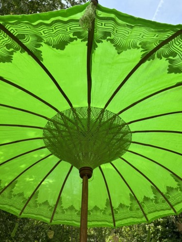 Parasol Balinais PBVE2  vue bas